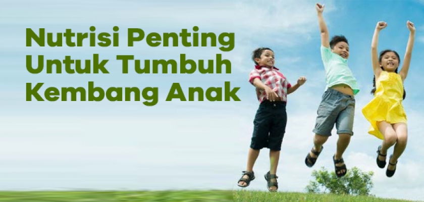 Nutrisi Penting Untuk Tumbuh Kembang Anak
