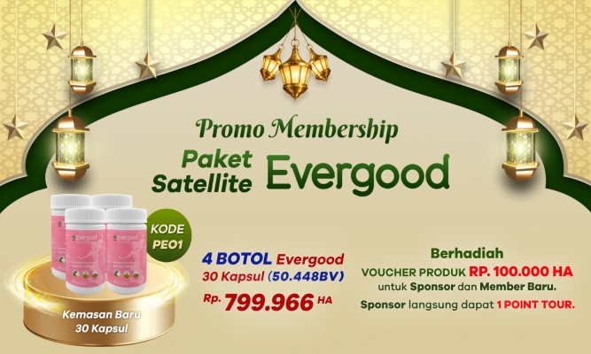 PAKET SATELLITE EVERGOOD