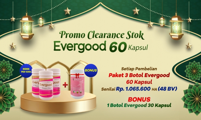 PAKET CLEARING STOK EVERGOOD 60 KAPSUL