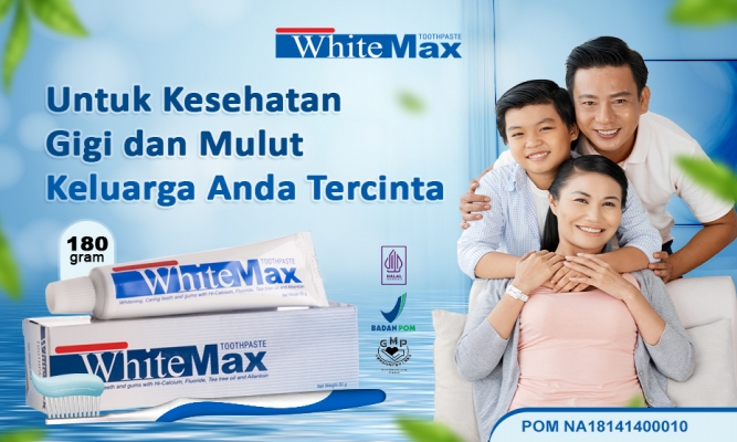 WHITE MAX - TOOTHPASTE 180 GRAM